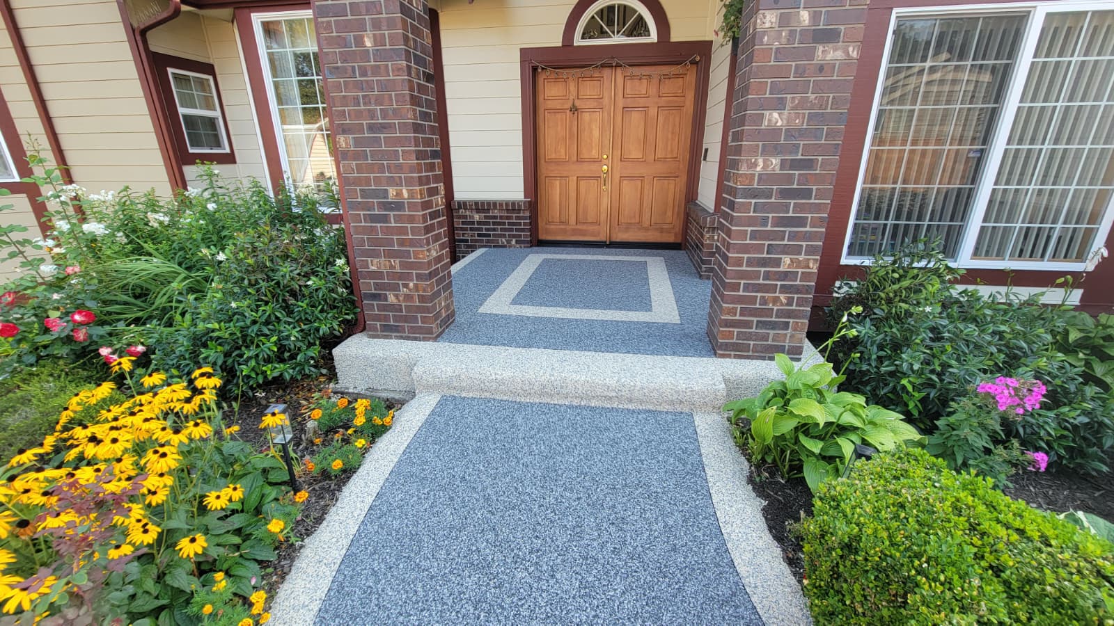 Vertical Step - Concrete Coating Experts