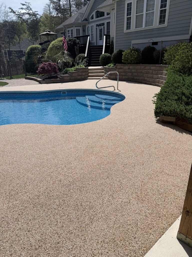 Vuba Stone inspiration Pool Deck Residential
