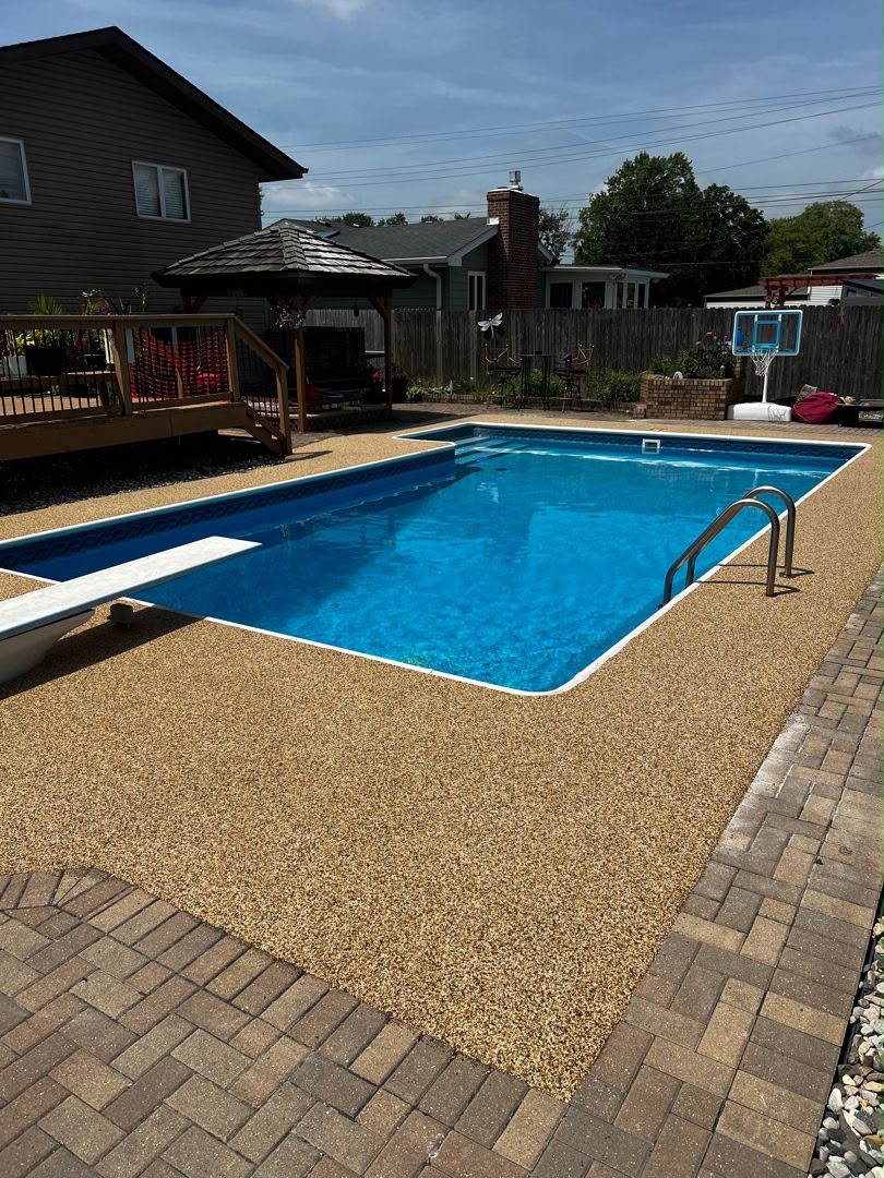 Vuba Stone inspiration Pool Deck Residential