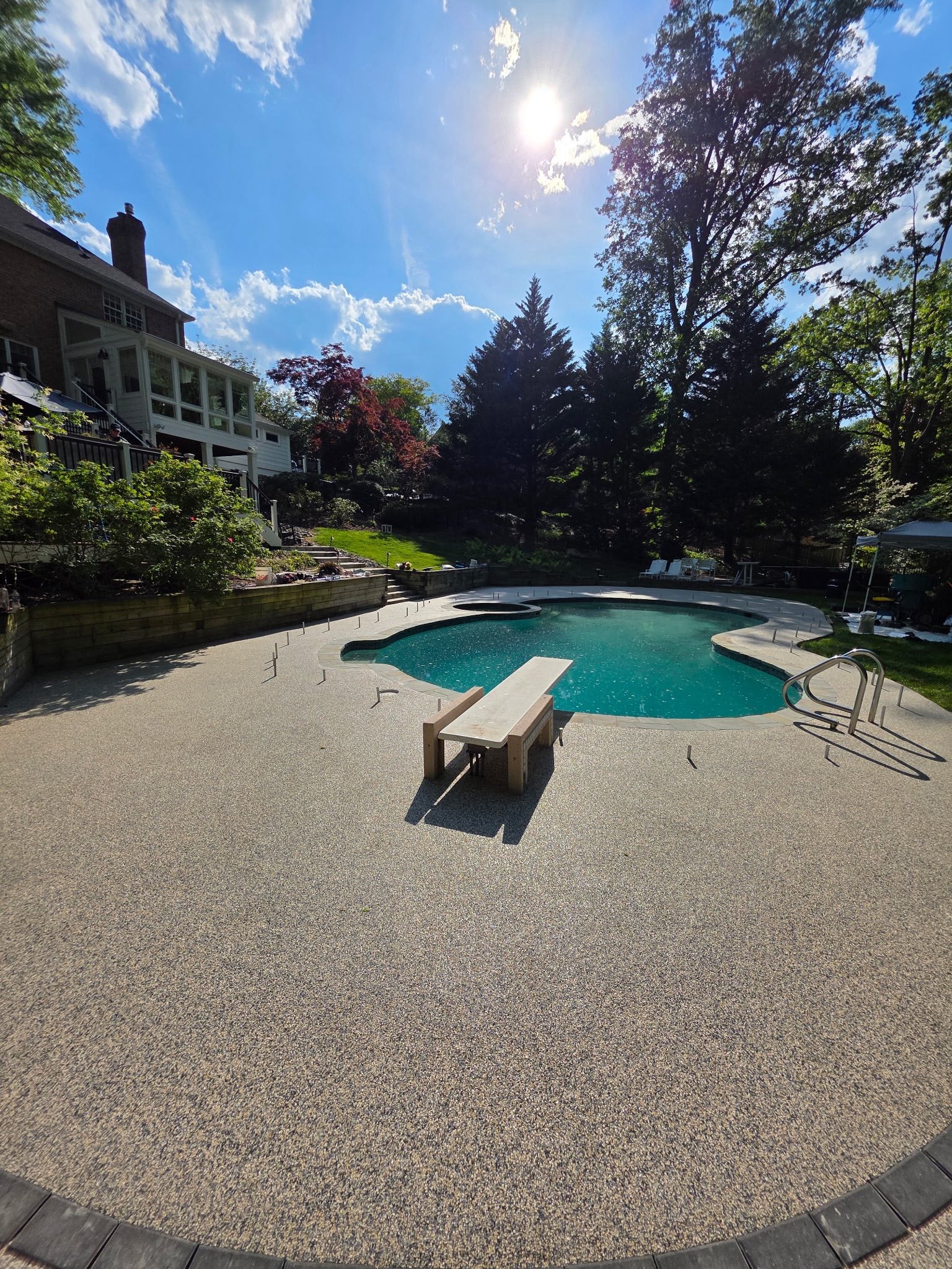 Vuba Stone inspiration Pool Deck Residential